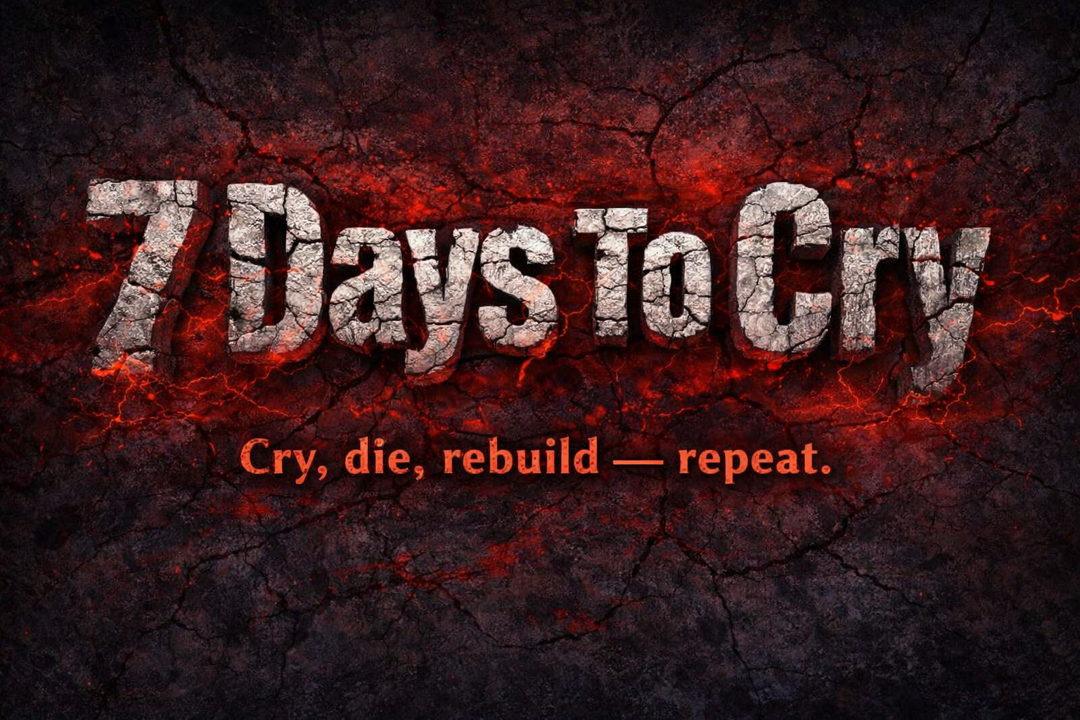 7 Days To Cry V3.0 Experimental artwork